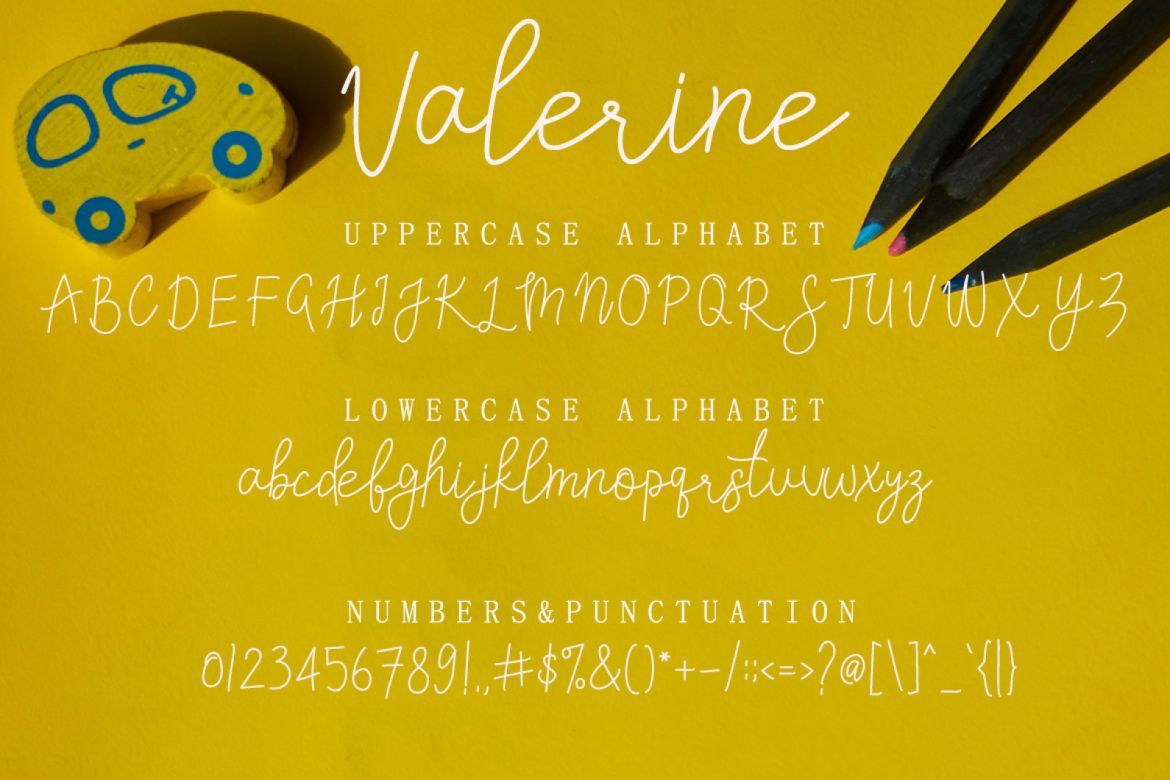 Valerine Font Script - view 8