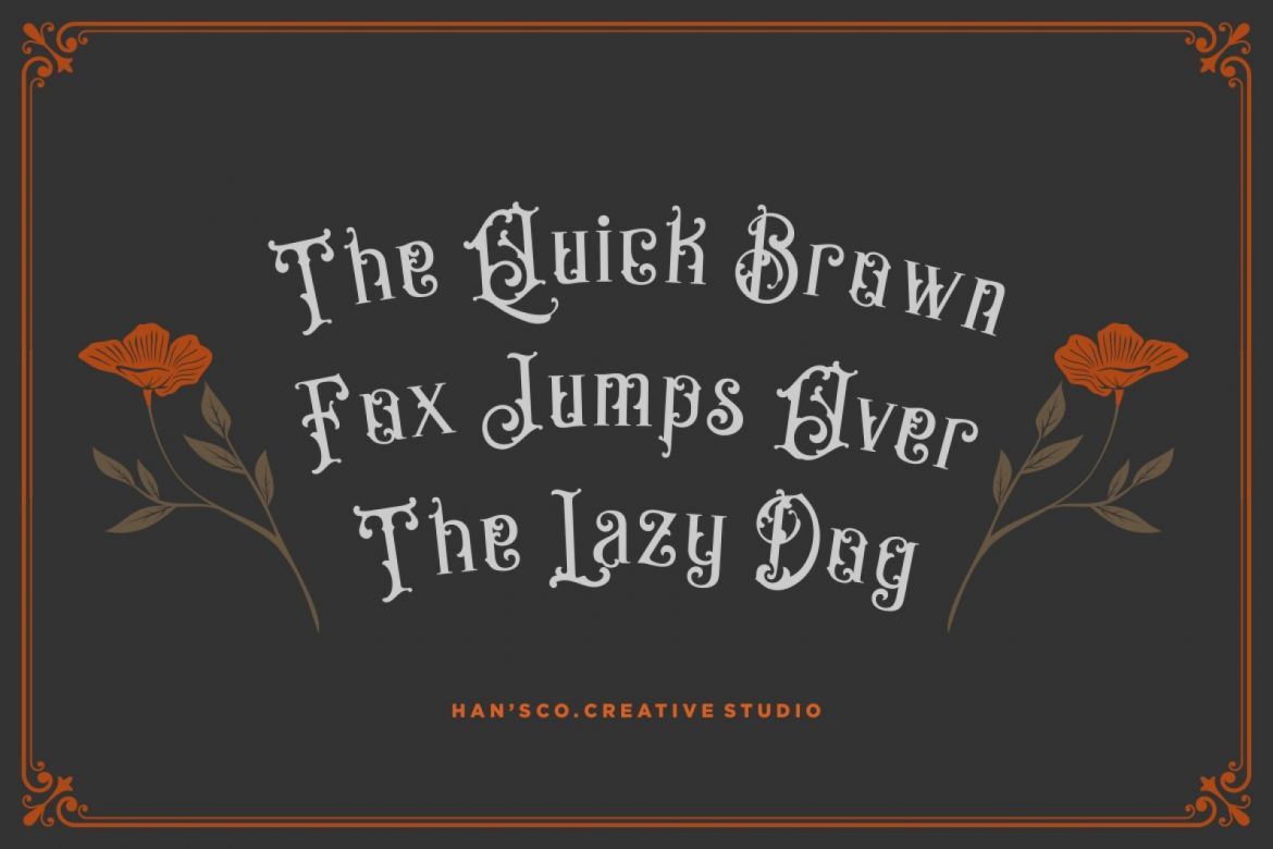 Bandits Layered Font alternate