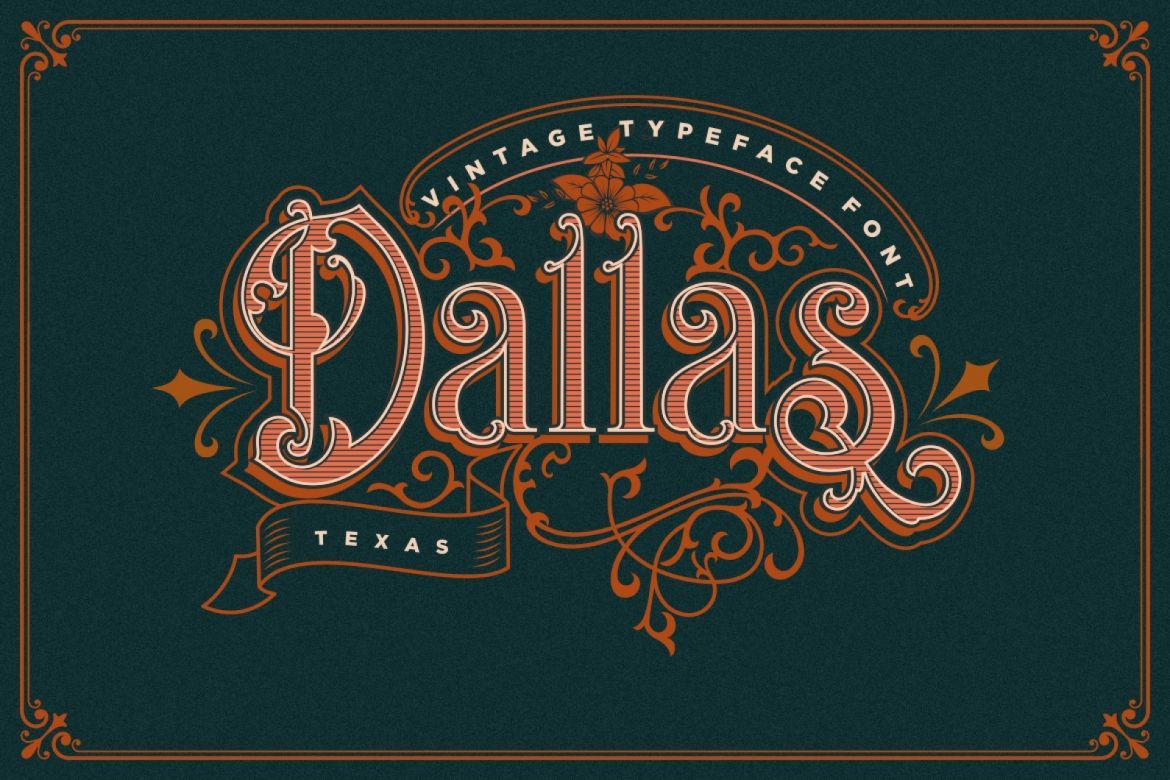 Bandits Layered Font alt