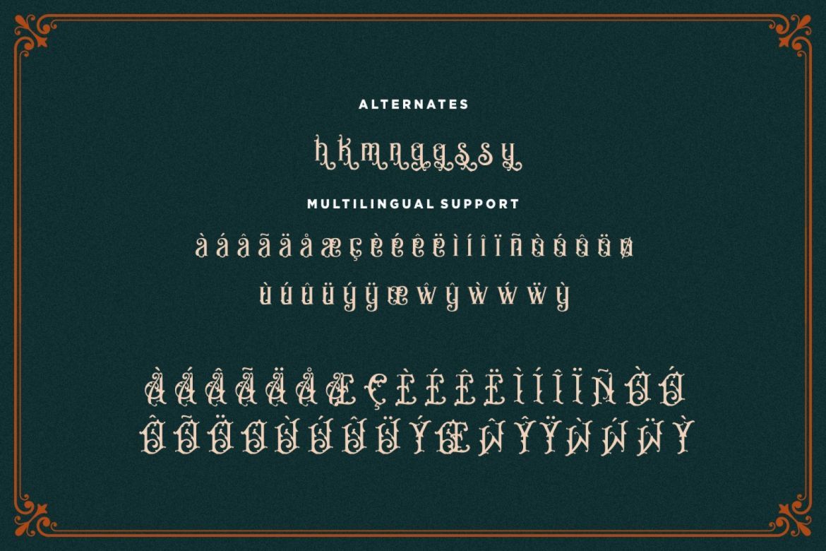 Bandits Layered Font - view 7