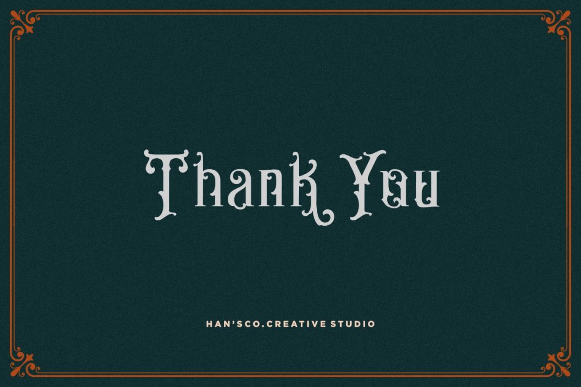 Bandits Layered Font - view 10