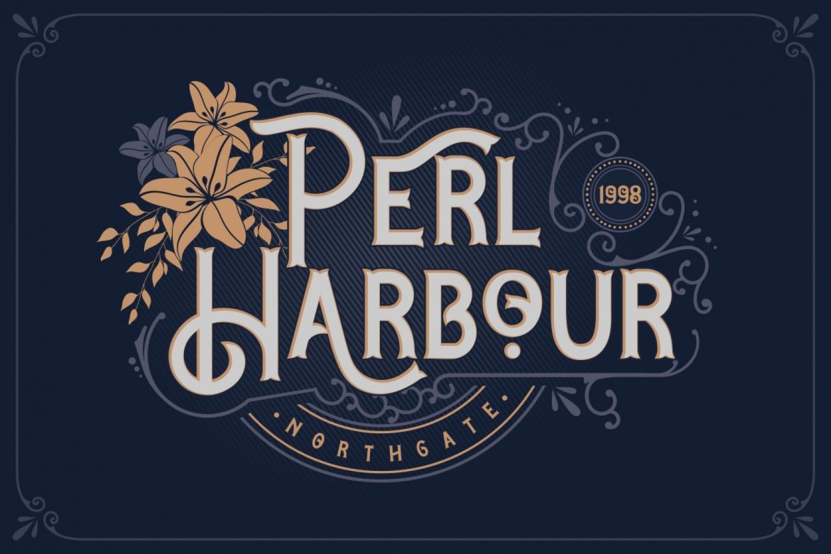 Blue Spirits Layered Font - view 4