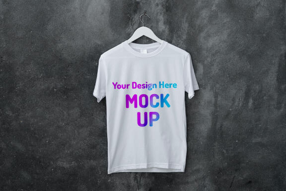 Realistic T-shirt - Free Mockup #1