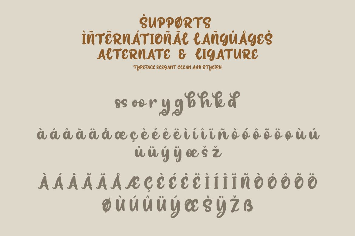 Bosskuy - Free Font alternate