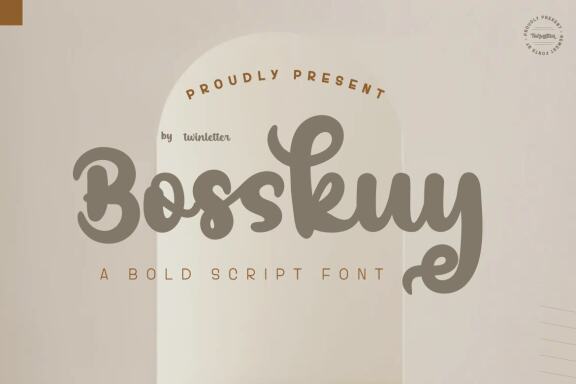 Bosskuy - Free Font
