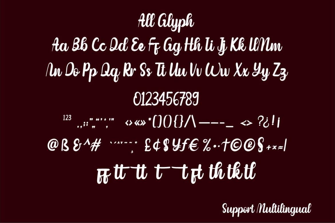 Mildest - Free Font - view 7