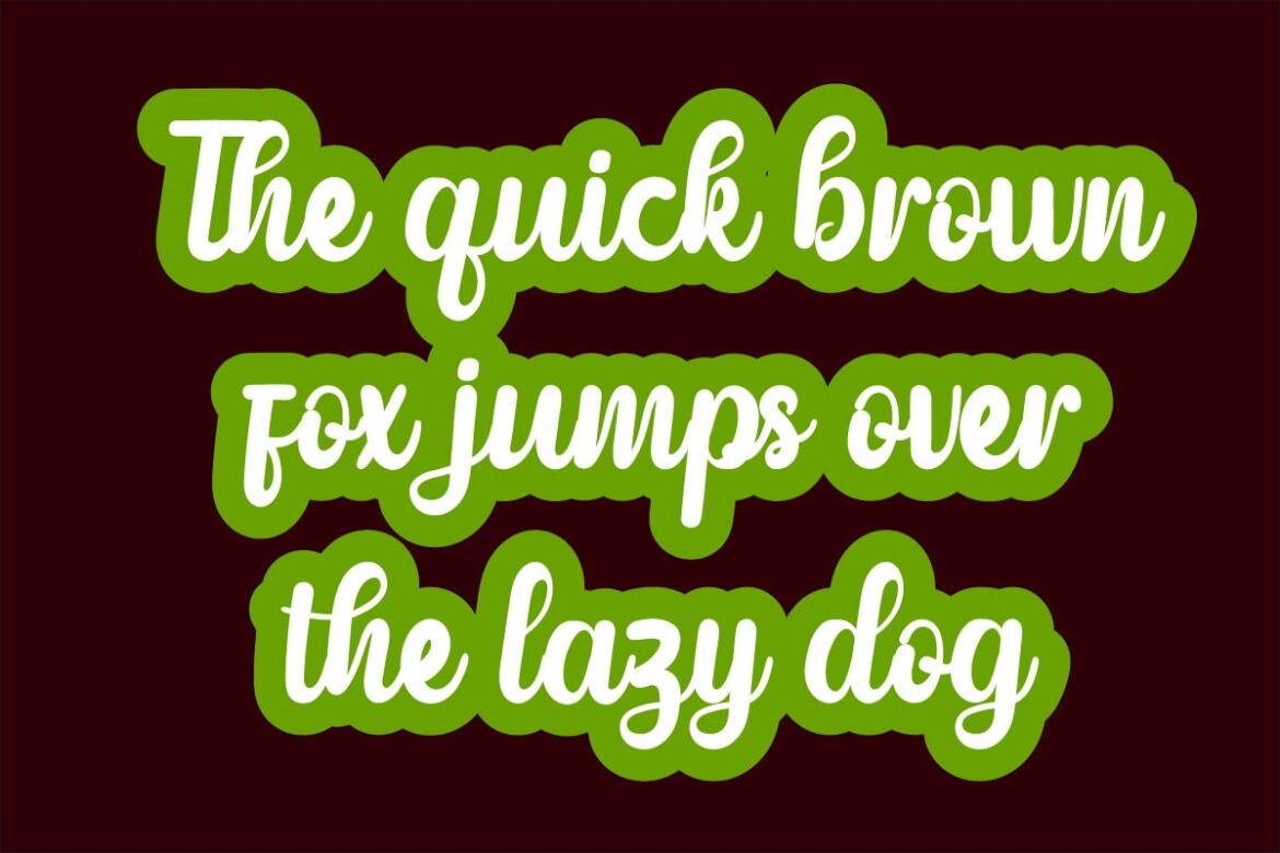 Mildest - Free Font - view 2