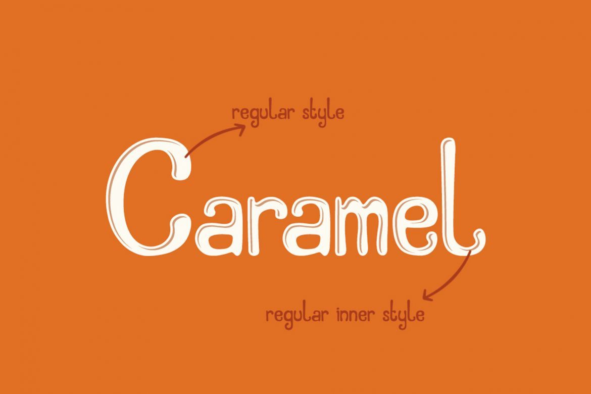 Caramel Macchiato Font - view 3