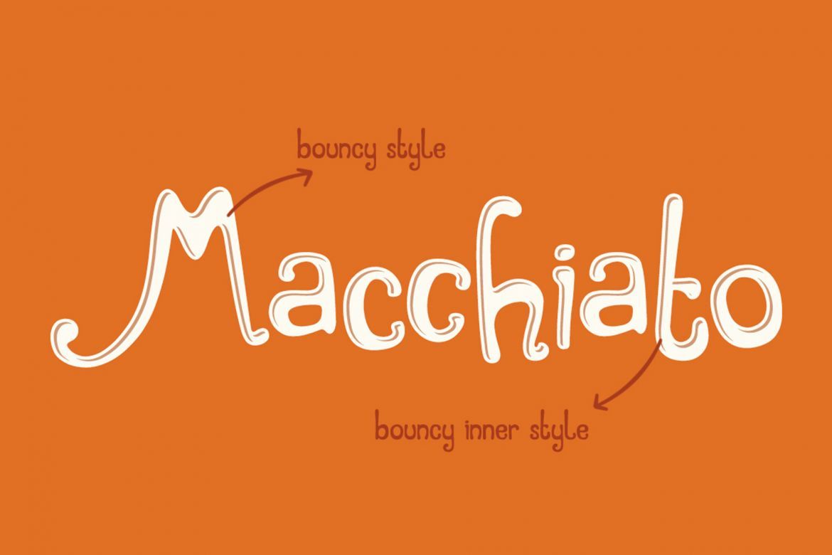 Caramel Macchiato Font - view 5