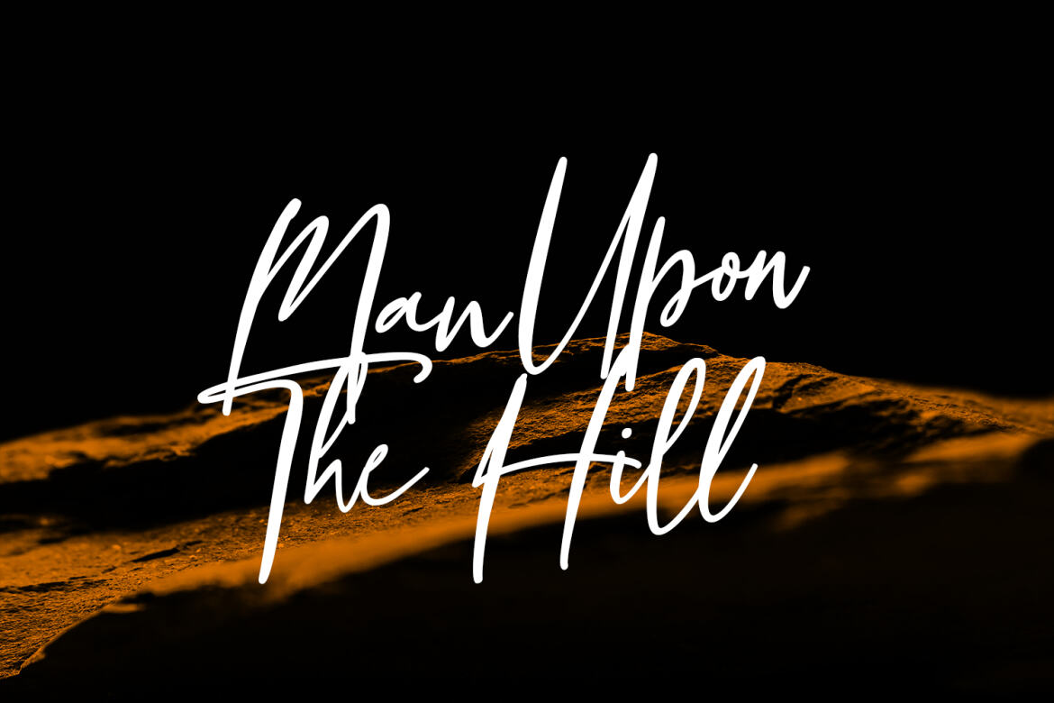 Hillstatic Script - Free Font - view 4