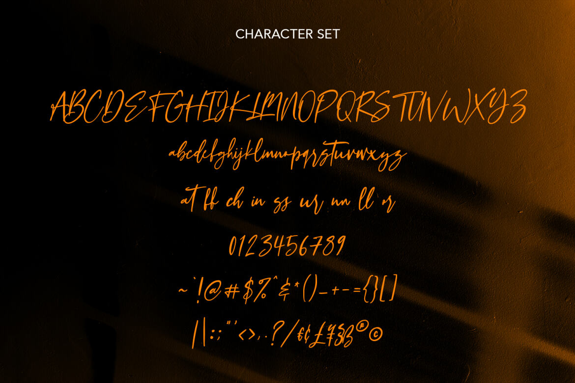 Hillstatic Script - Free Font - view 8