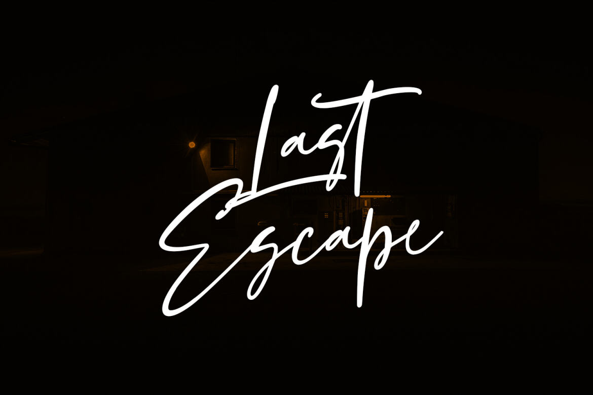 Hillstatic Script - Free Font - view 6