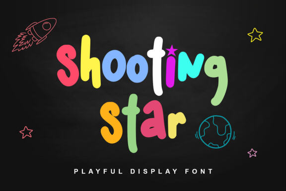 Shooting Star - Free Font