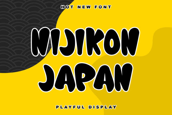 Nijikon Japan - Free Font