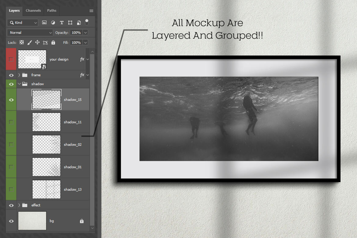 Free Frame Mockup #01 - view 5