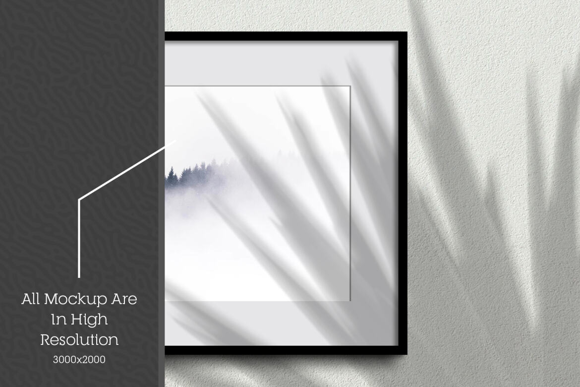Free Frame Mockup #01 - view 3