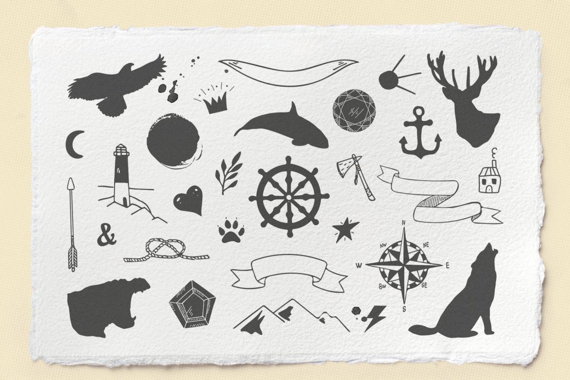 Vintage Glory: Sunburst Vector Set - view 4