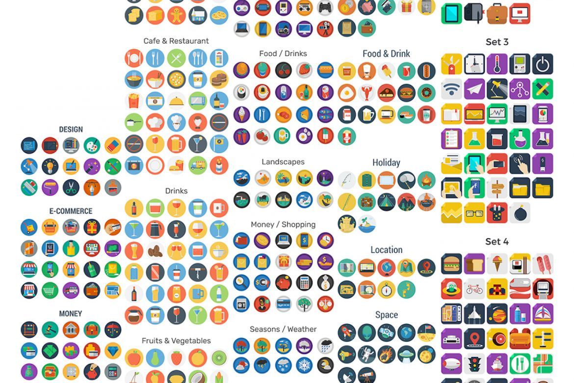 731 Flat Icons Bundle alternate