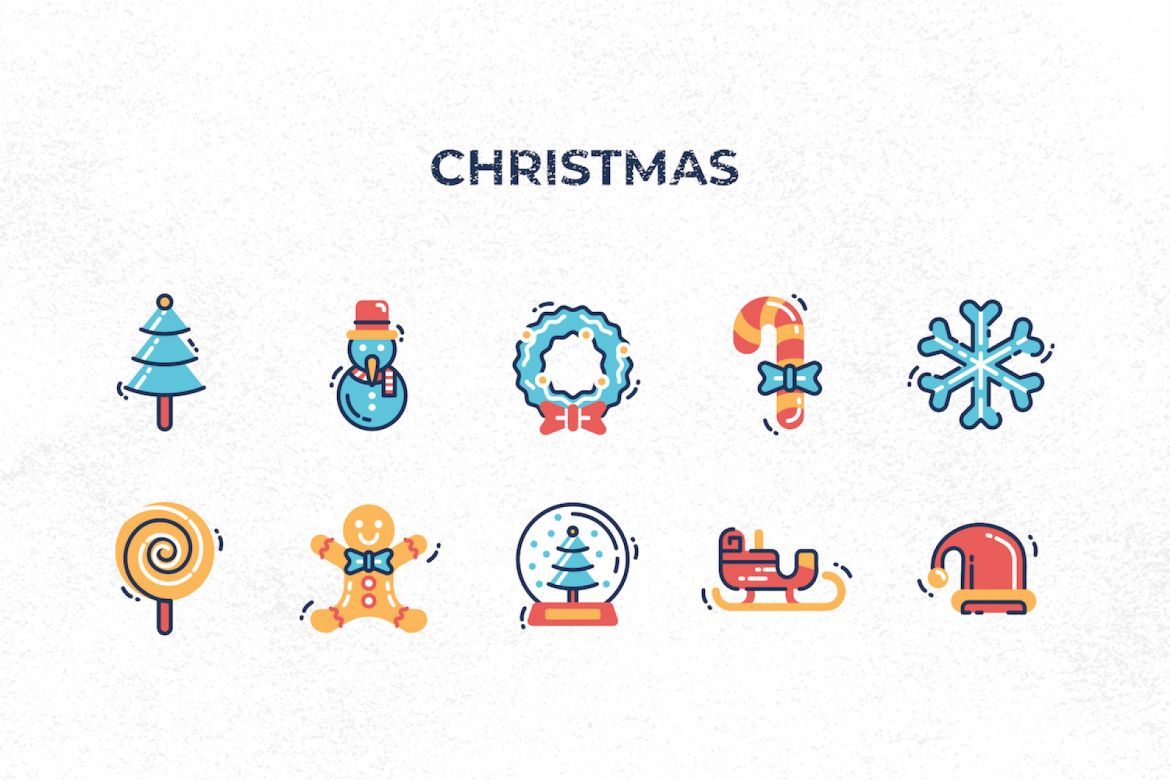 120 Holiday Icons - view 4