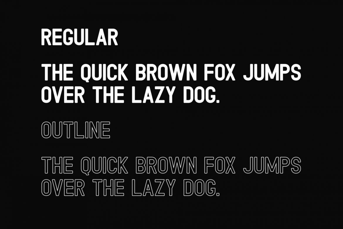 Black Roads Font Family - view 3