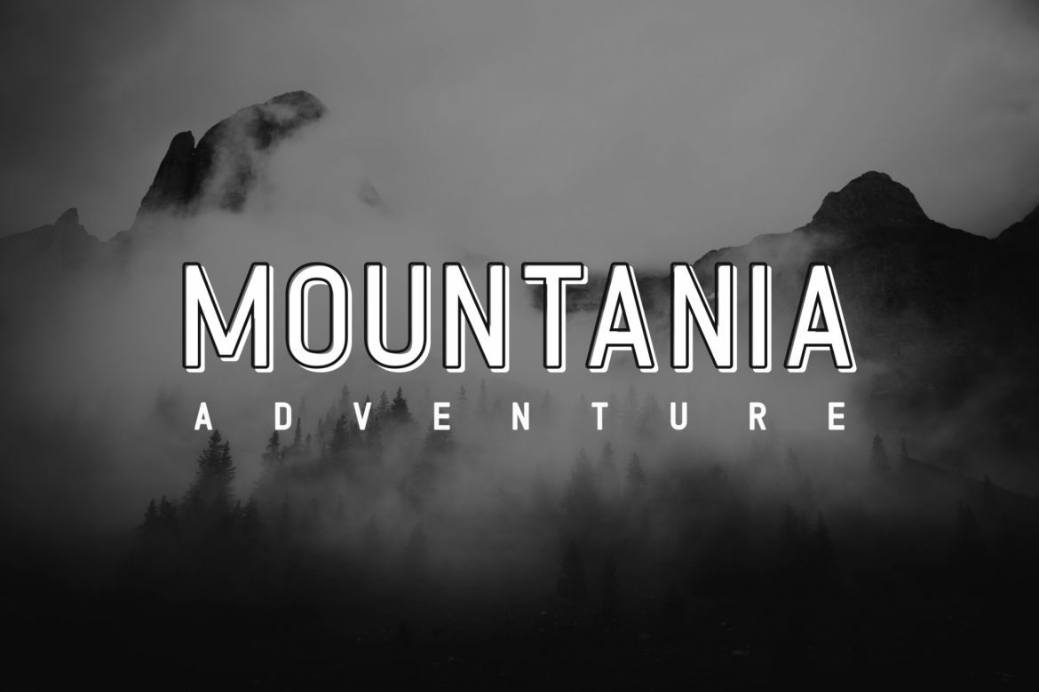 Black Roads Font Family - view 5