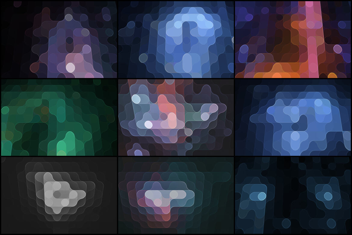 40 Free Perspective Mosaic Backgrounds - Vol. 3 - view 4