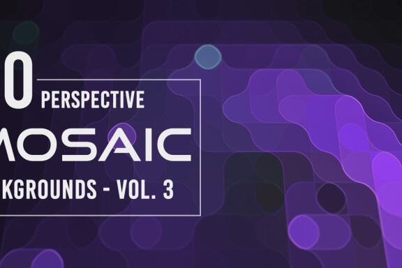 40 Free Perspective Mosaic Backgrounds - Vol. 3