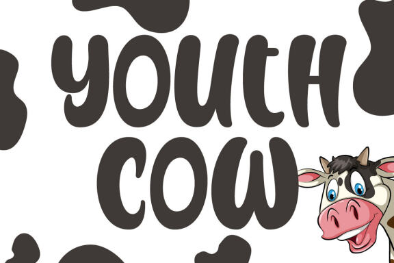 Youth Cow - Free Font