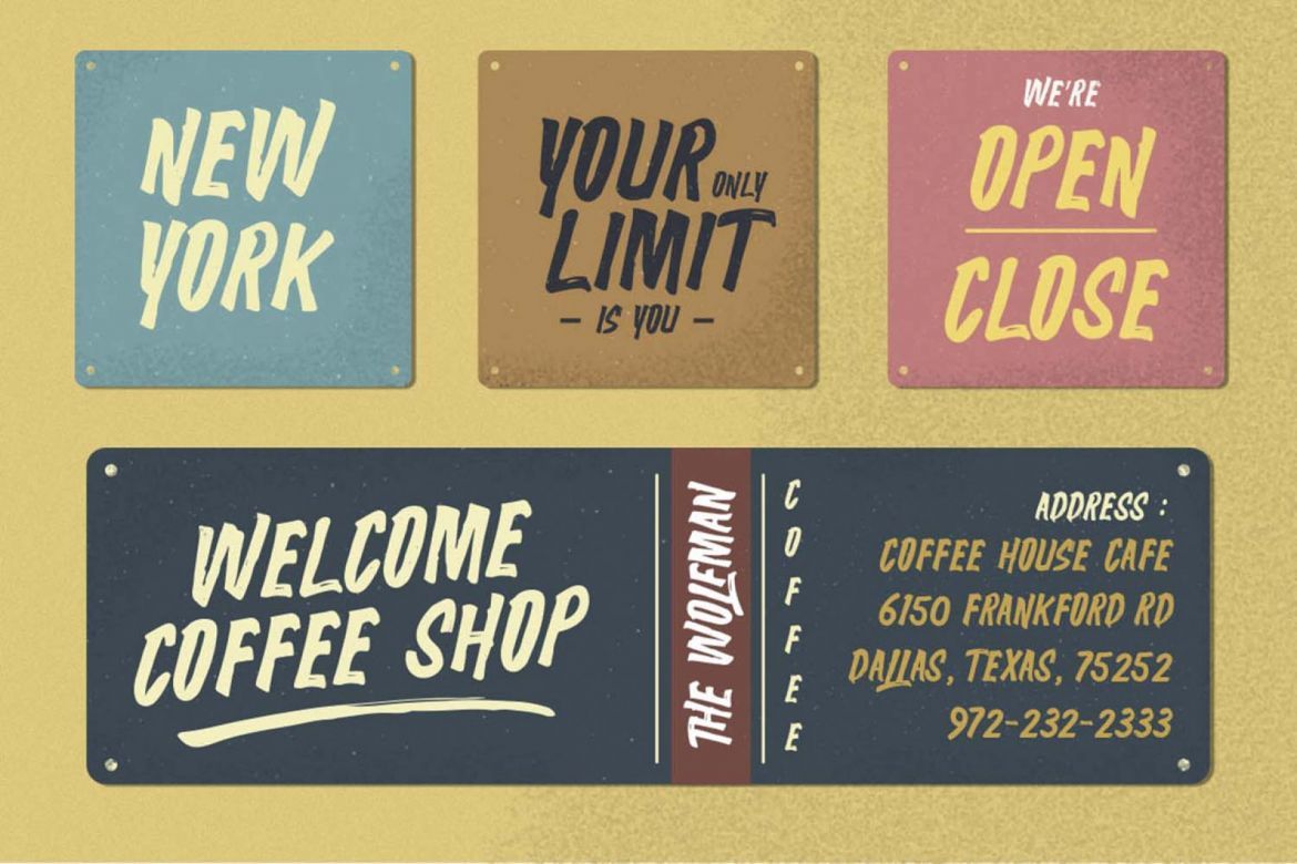 The Wolfman SignPainted - view 3