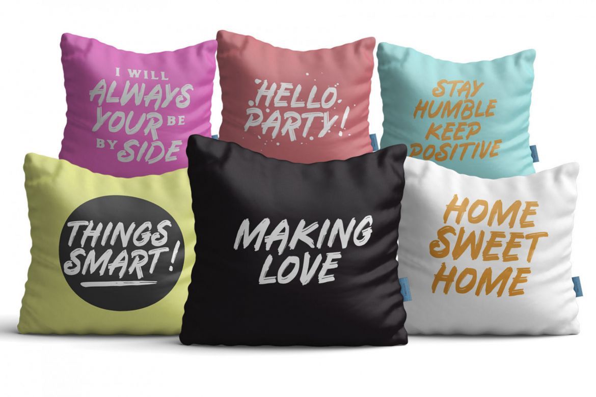 Tunnels Brush Font (Extras) - view 8