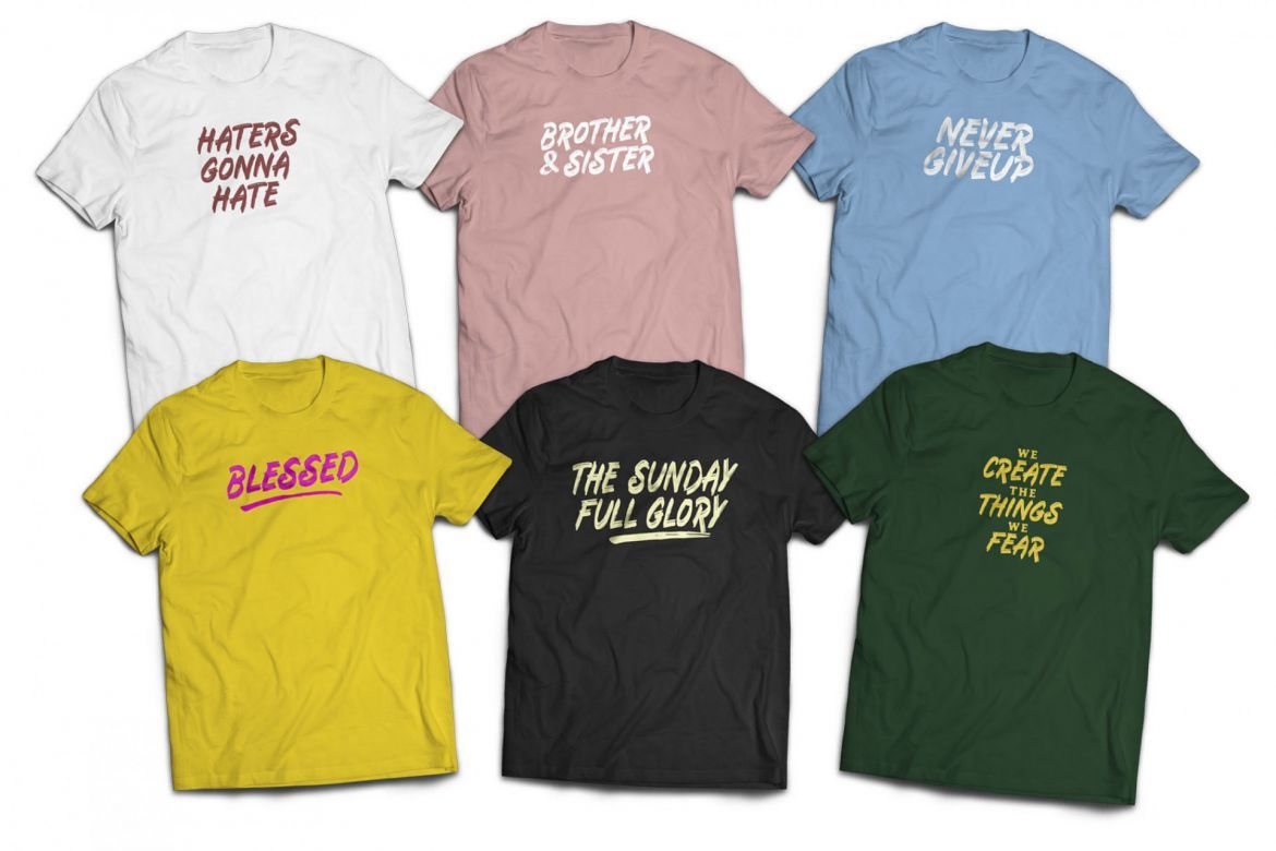 Tunnels Brush Font (Extras) - view 9