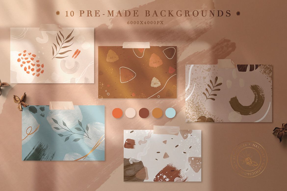 90 Procreate & PS Stamp Brushes alternate