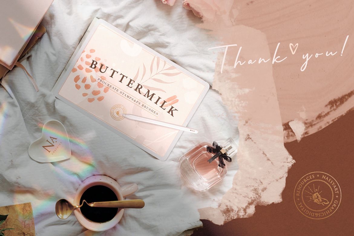 90 Procreate & PS Stamp Brushes - view 10