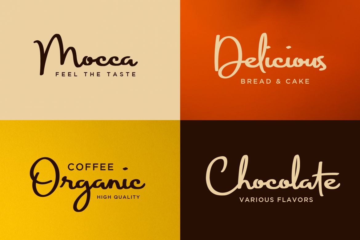 Koofinee - Natural Script Font - view 3