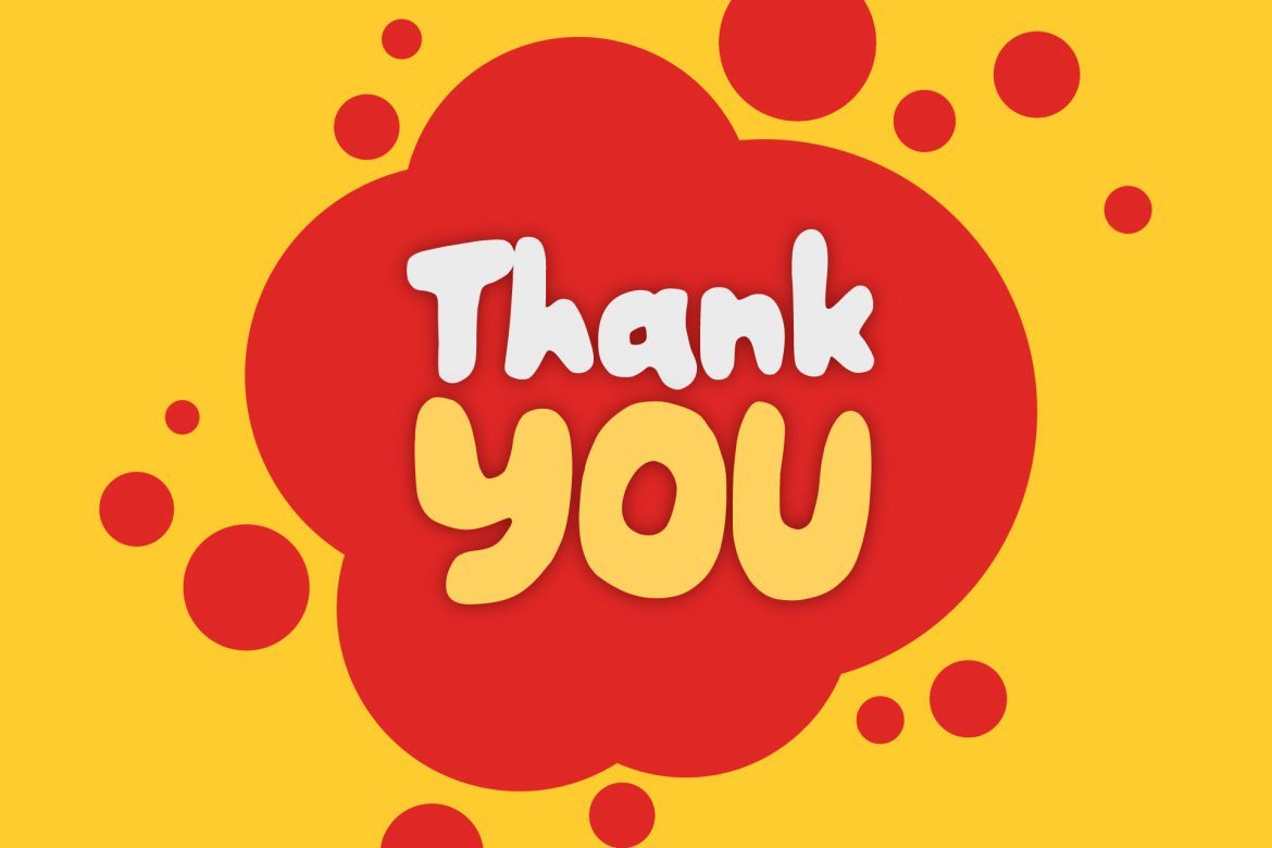 Hey Kidstoon - a fun handmade font - view 11