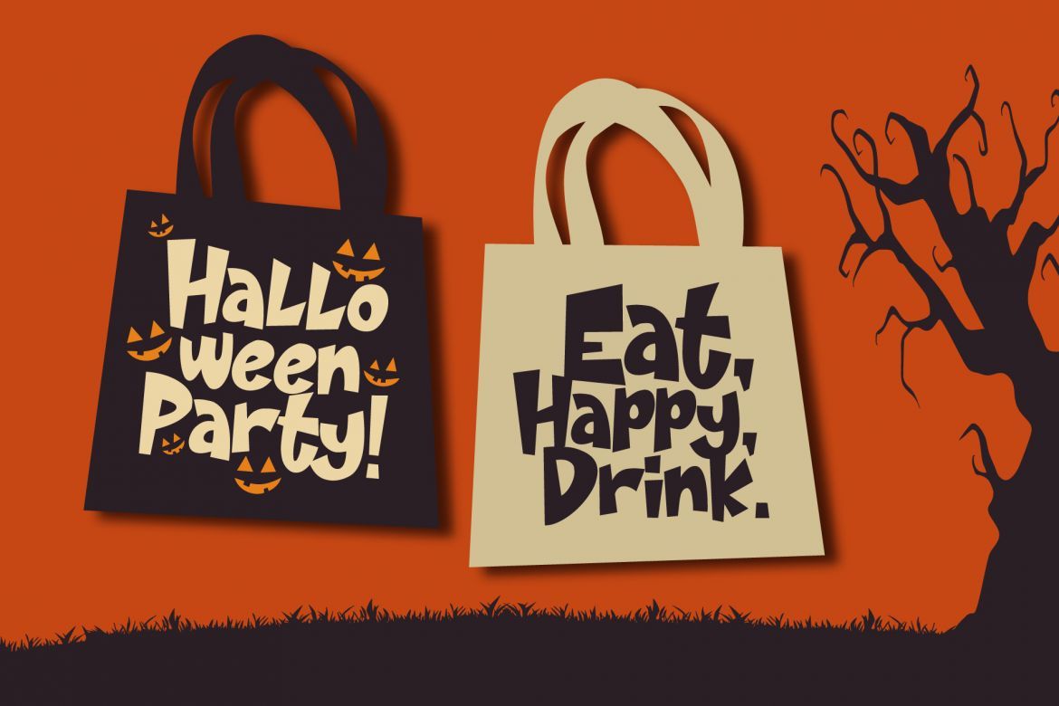 Night House - A Fun Display Font - view 3