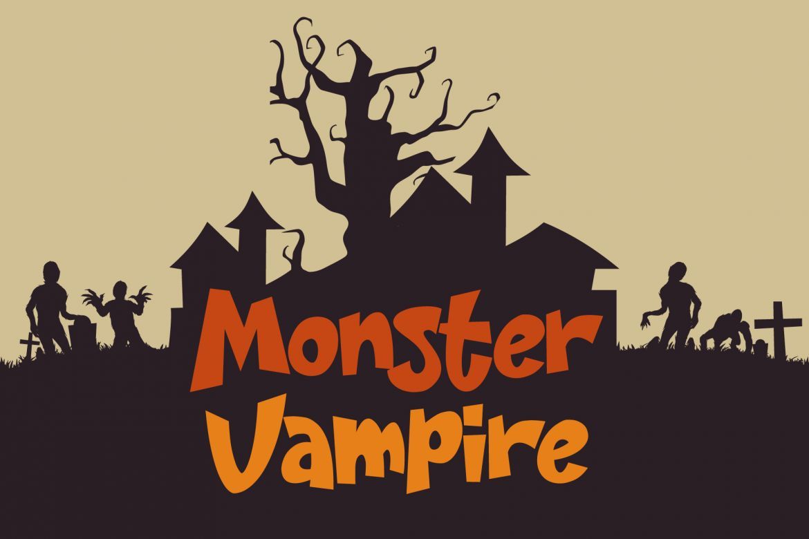 Night House - A Fun Display Font - view 8