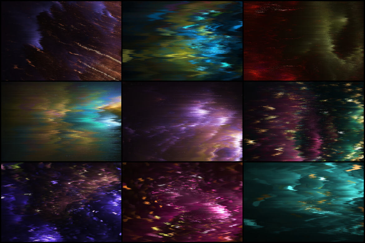 50 Pixel Sorting Free Backgrounds - Vol. 1 - view 4