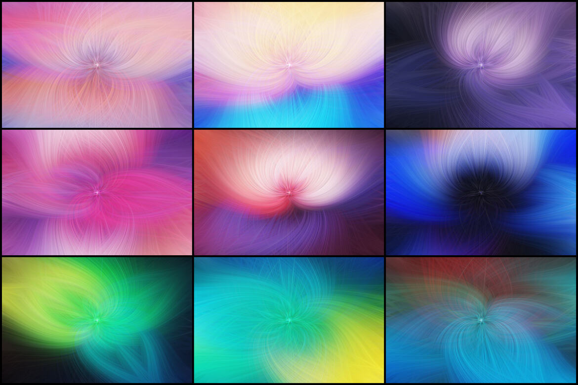 50 Twisted Light Fibers Free Backgrounds - Vol. 2 - view 4