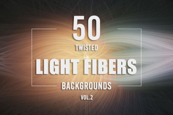 50 Twisted Light Fibers Free Backgrounds - Vol. 2