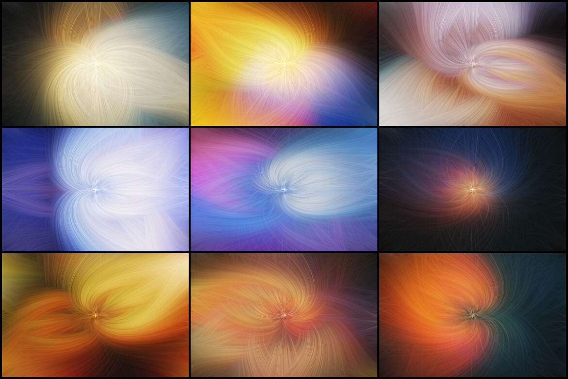 50 Twisted Light Fibers Free Backgrounds - Vol. 2 alt