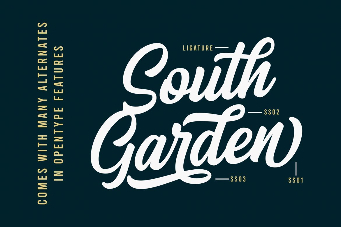 Arthein Retro Script alt