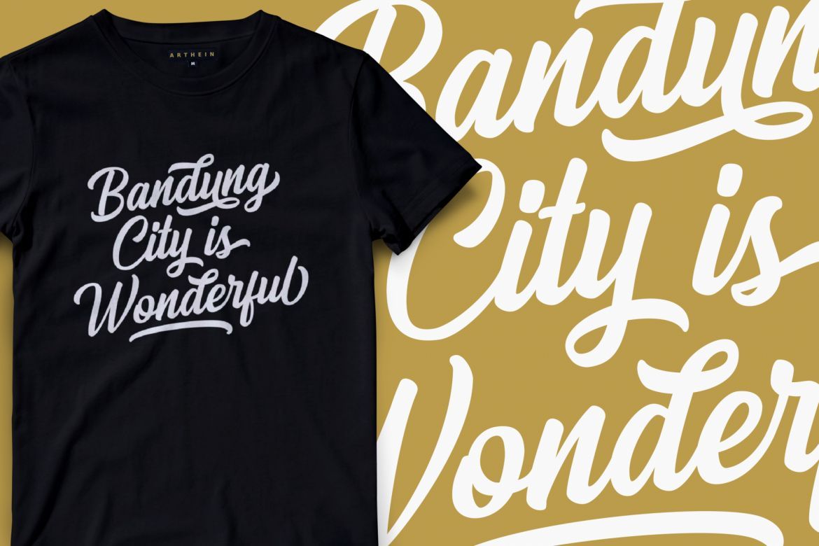 Arthein Retro Script - view 7