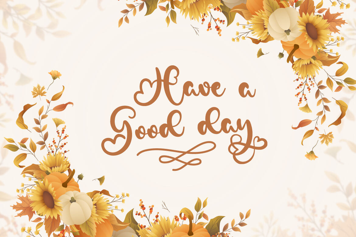 Gashyna Script - Free Font - view 8