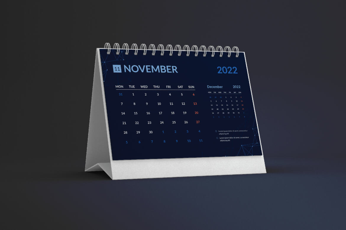 Free Galaxy Calendar 2022 Theme alternate