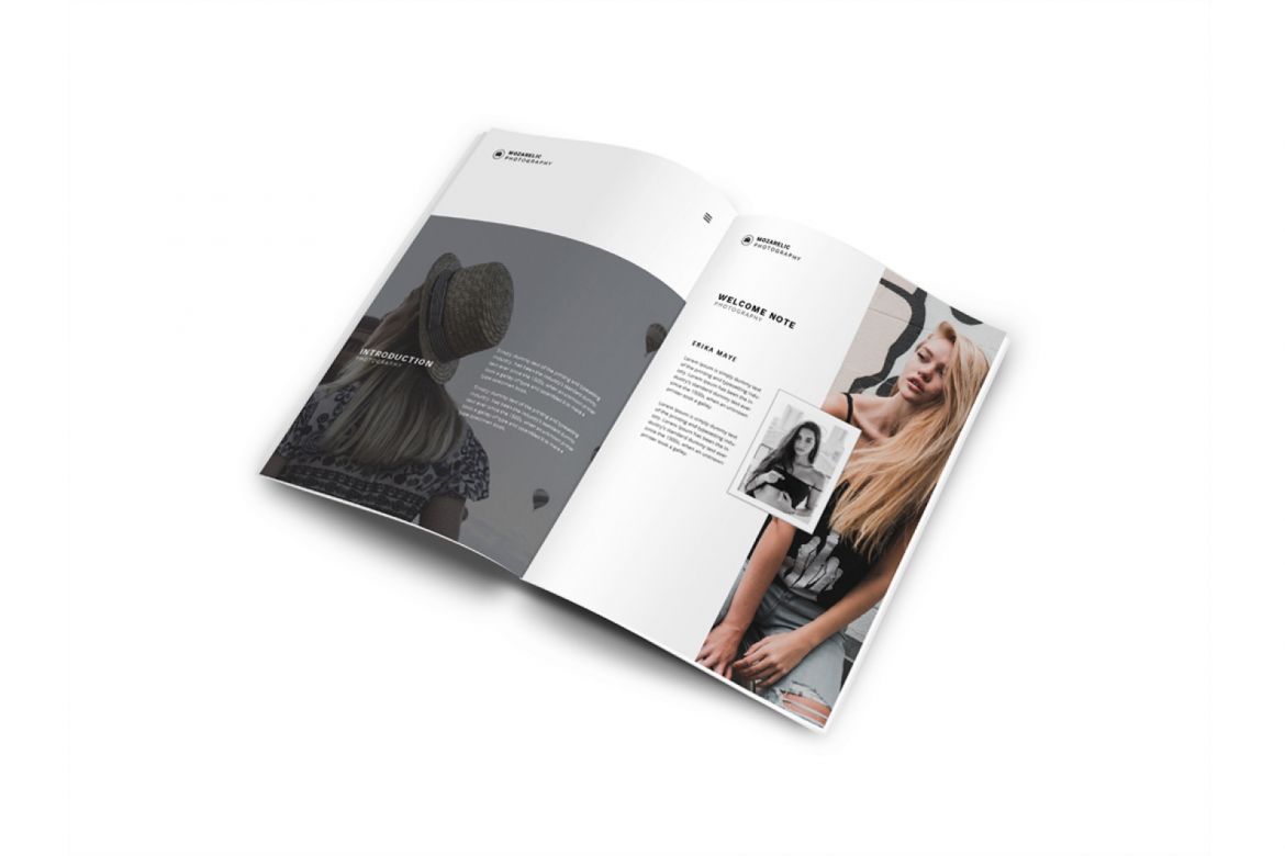 Mozarelic Photography A4 Brochure - view 4