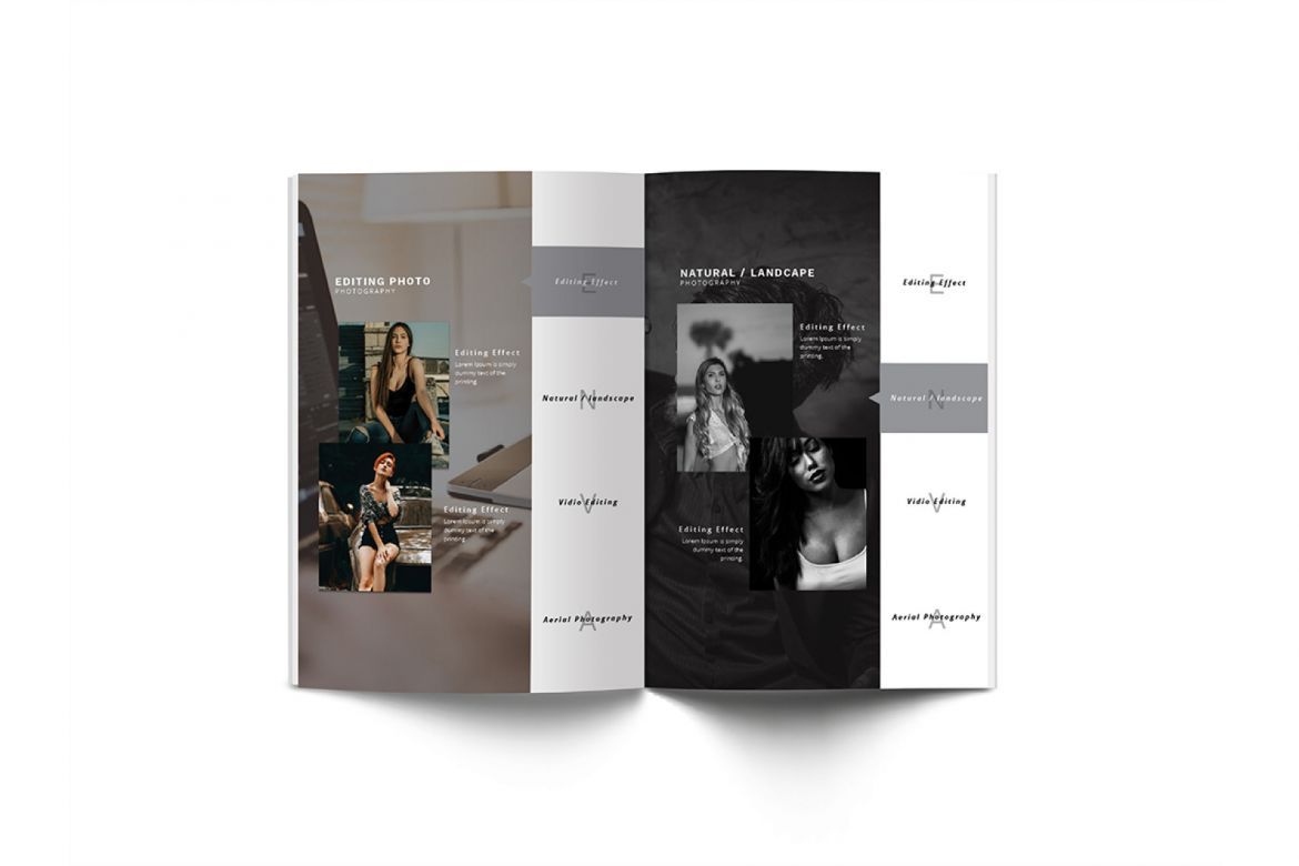 Mozarelic Photography A4 Brochure - view 8