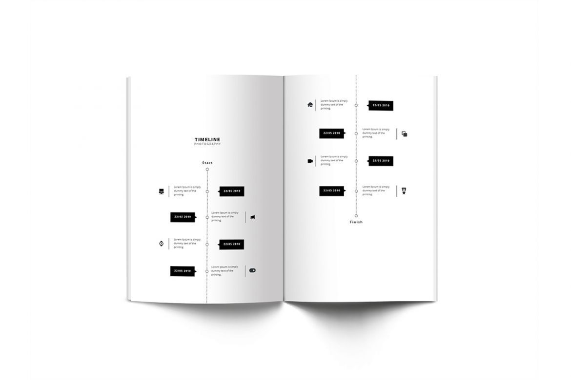 Mozarelic Photography A4 Brochure - view 13