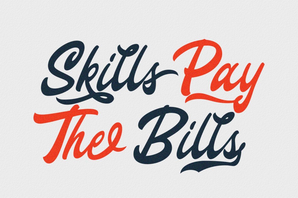 Callerious Script alternate