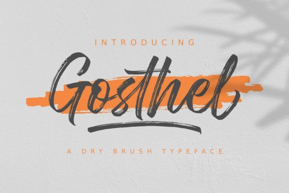 Gosthel Brush Script